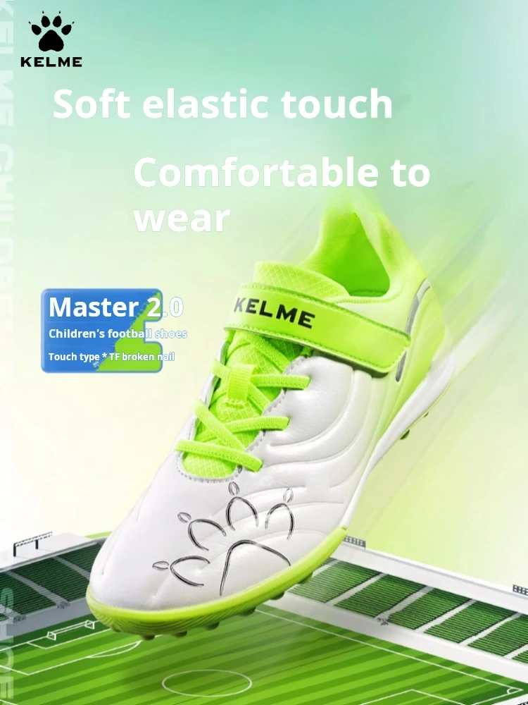 

Kelme Children's Soccer shoes Primary School And Youth Training Football Boots Competition Special Tf Football Shoes