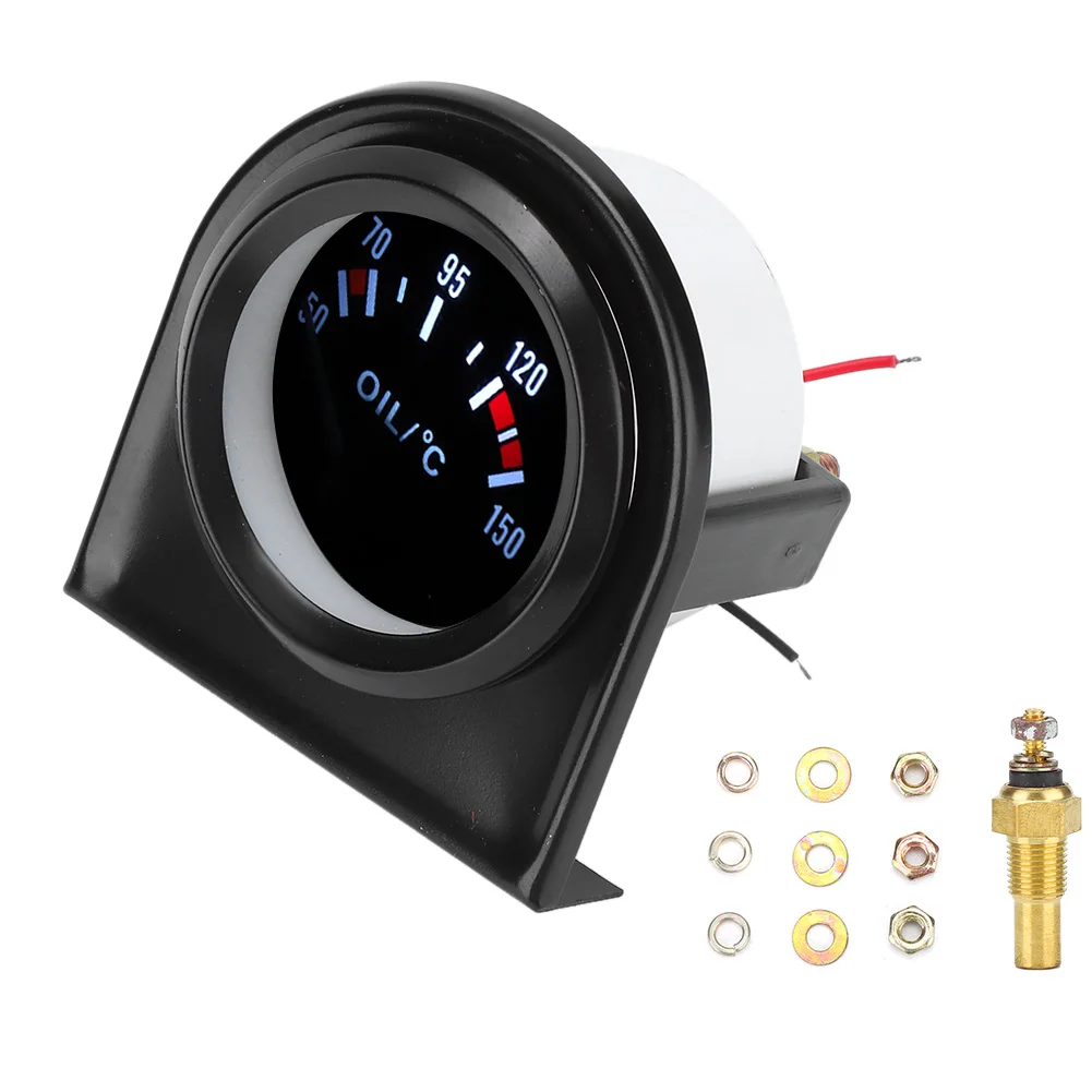 

Car Pointer Measure 50-150℃ Auto Temperature Meter Water Temp Gauges Car Parts Temperature Sensor Auto Parts 12V DC