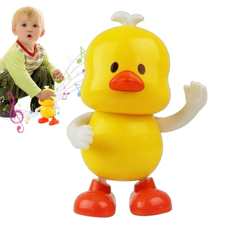 Dancing Singing Duck Toy Dancing Duck Kids Toy With Music And Light Dancing Yellow Duck Toy 12 Songs Preschool Educational