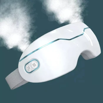 Electric Smart Eye Massager Heated 2 Modes Nano Steam Eye Massager for Dry Eye Fatigue Relief Eye Strain Relief and Better Sleep