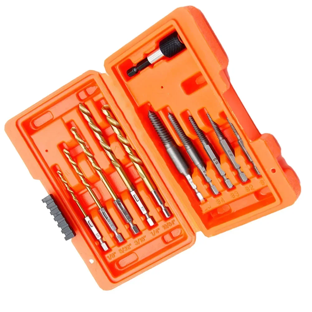 10-teiliger Sechs kant schaft mit gebrochenem Kopf