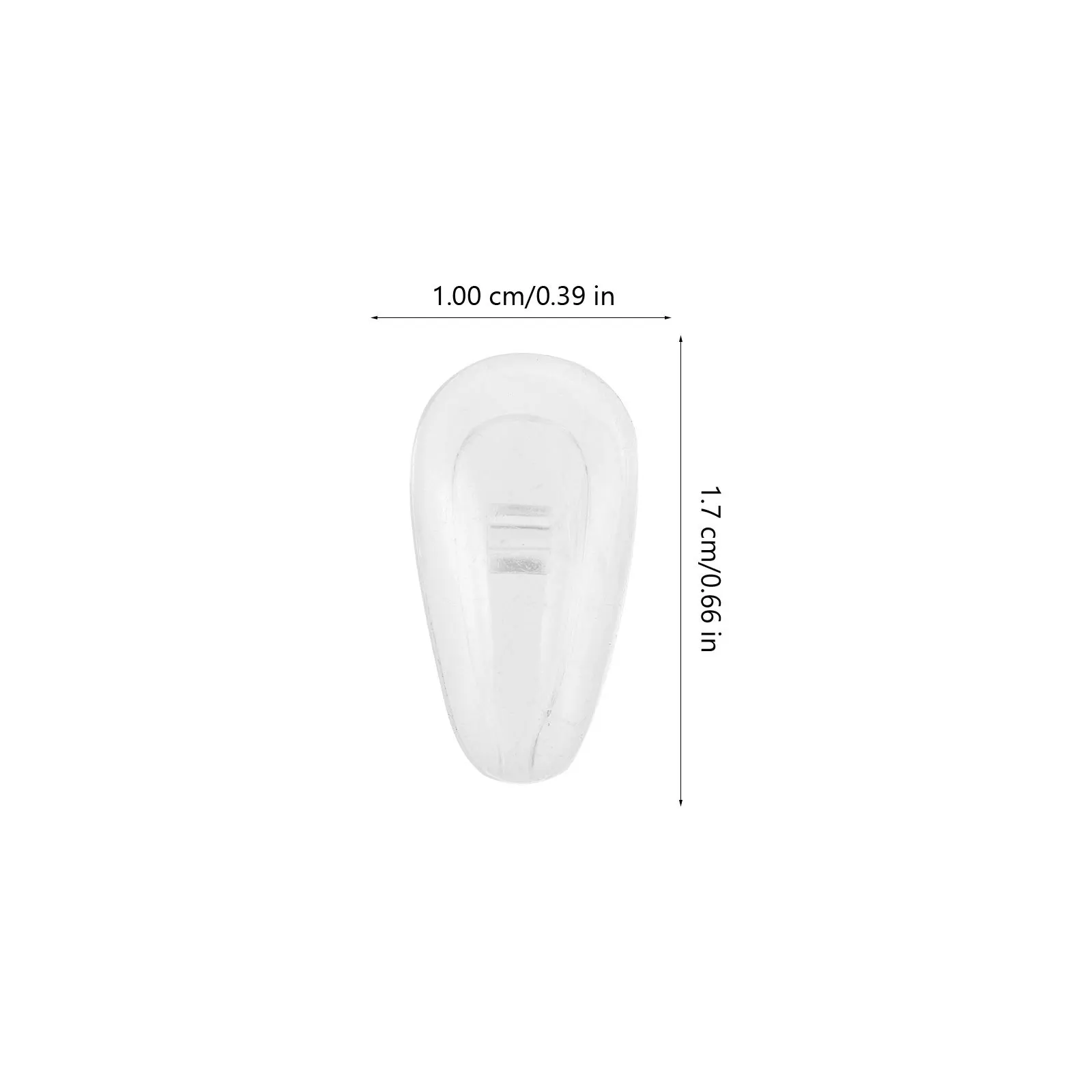 

25Pairs Glasses Nose Pads Air Chamber Anti-Slip Silicone Eyeglasses Nose Cushions Skin-Friendly Non-Slip Glasses Accessories
