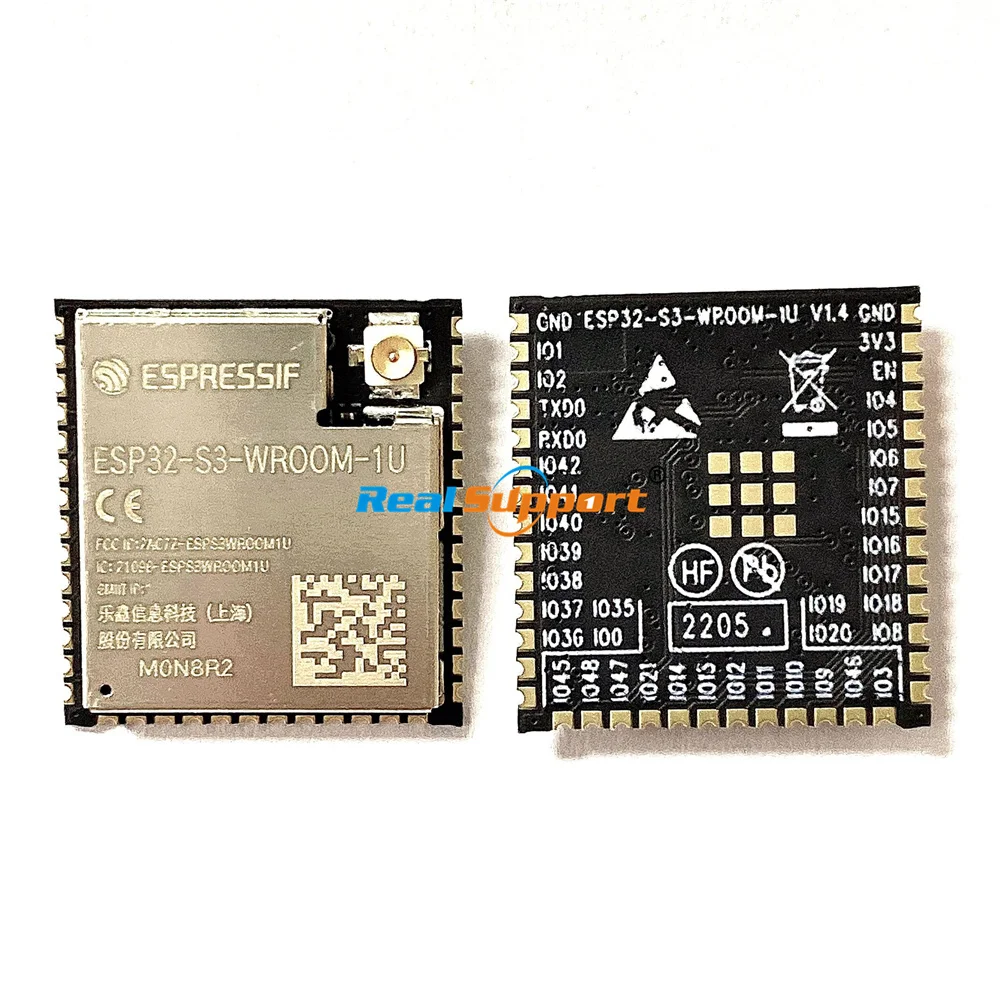 ESP32-S3-WROOM-1U 4MB 8MB 16MB ESP32-S3-WROOM-1U-N4 ESP32 S3 WROOM 1U N8R2 N16R8 2.4 GHz Wi­Fi and BLE 5 module Wireless Module