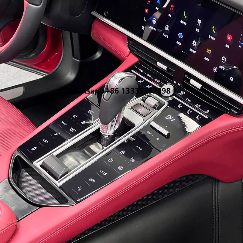 

Porsche Panamera 2010-2016 Full Touch Car Saddle Interior Accessories Control Panel Modification Center Console Armrest 1-Year