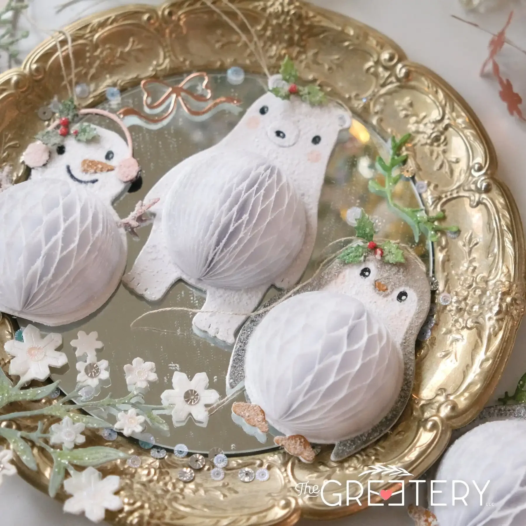 Metal Cutting dies And Stamps For Scrapbooking Stencil Embossing Mold DIY Paper Cards Craft Christmas Tree and Penguin Cutting view 5