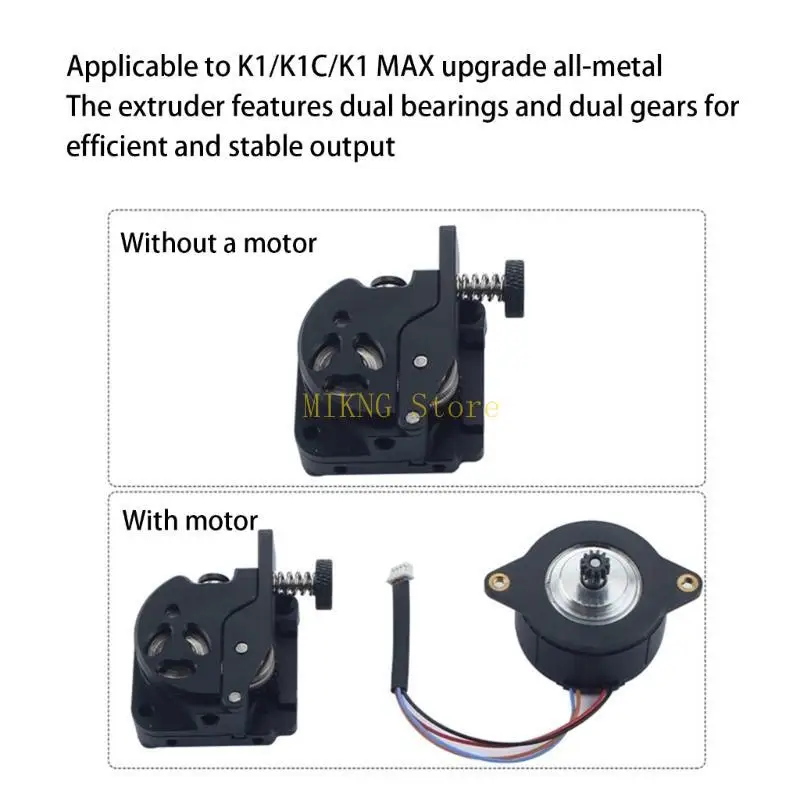 Compatibilité des extrudeurs métalliques améliorés avec plusieurs filaments TPU PETG ABS pour K1C K1max Printers