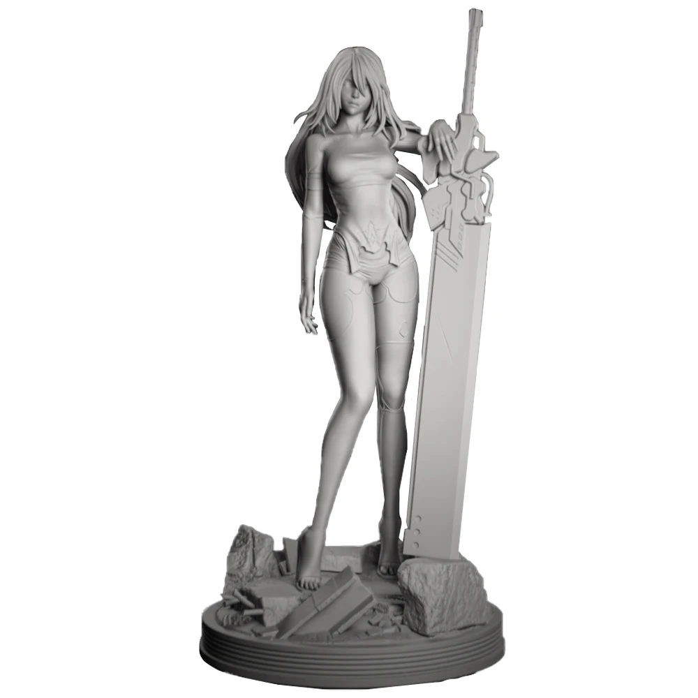 Kit modello in resina meccanico femminile Cyber-Retro 1:16 - Artigiano non verniciato |   A954 Miniature Gear-Mage