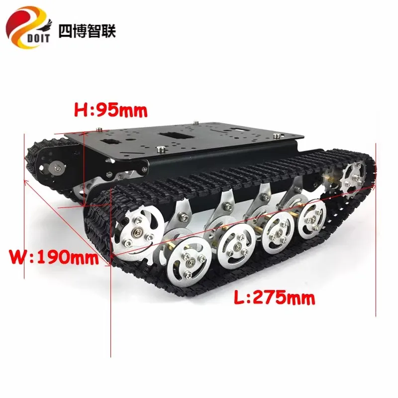 メタルタンク付きシャーシ,変更穴付きロボットアームインターフェイス,diyモデルts100用
