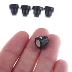 10pcs/lot Plastic Flashlight Torch Part Round Push Button Switch Black DC 30V 1A 10mm X 10mm Latching Contact