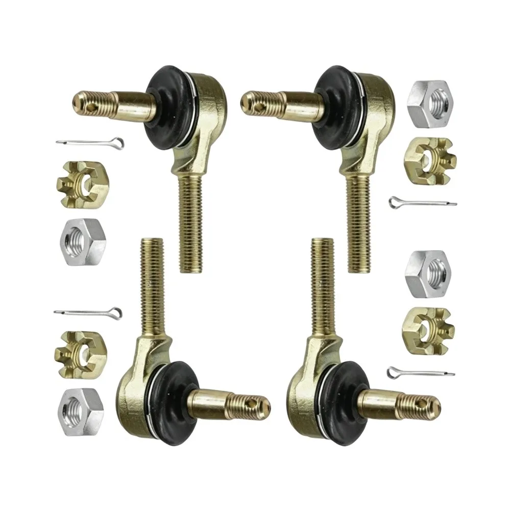2 Sets Tie Rod End Kit Compatible with For Suzuki LTZ400 LT-Z400 For Quadsport 2003-2008 Steering Ball Joint Repair