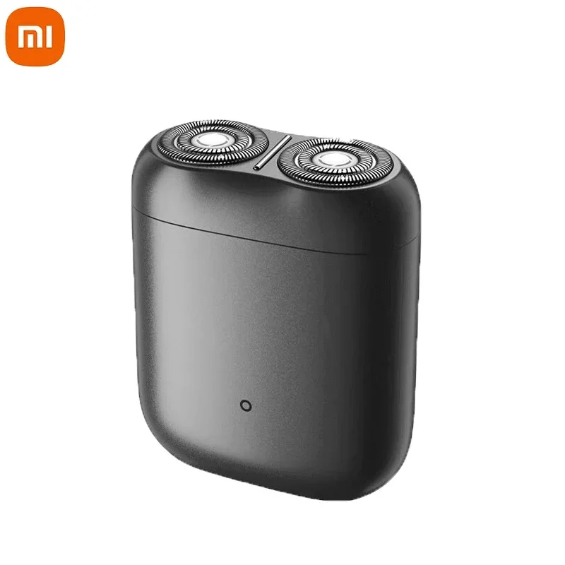 

Xiaomi Mijia Electric Shaver S200 Waterproof Smart Induction Double Ring Curved Surface Detachable Magnetic Shaving Head IPX7