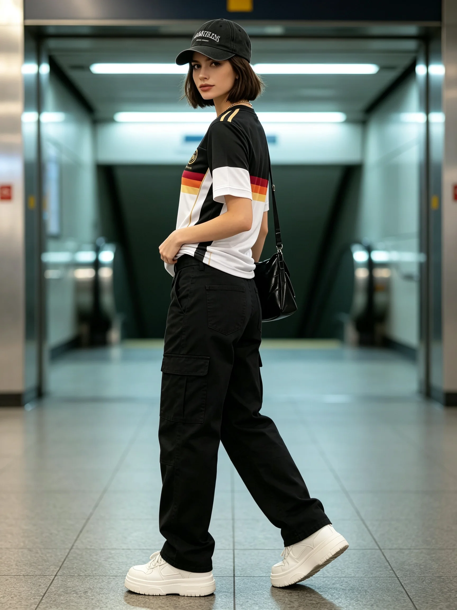 T-shirt Estiva da Donna, Nero  - Street Fashion Germany recensione e prezzo