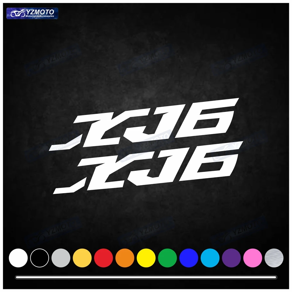 Аксессуары для мотоциклов XJ6, гоночная наклейка, кузов топливного бака, логотип, наклейка, обтекатель двигателя, лобовое стекло, шлем, декоративные наклейки