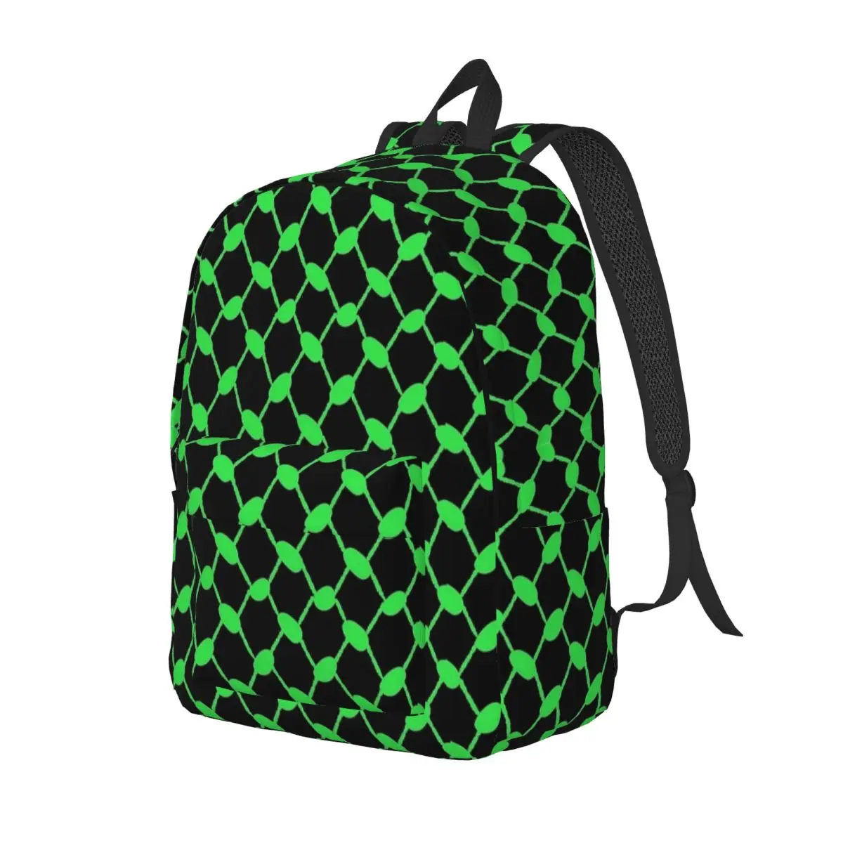 Hatta Kufiya Keffiyeh Backpack Men Women Teenage School Business Daypack Black Green Shemagh Laptop Computer Canvas Bags Outdoor