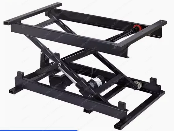 Mini electric lift table support frame scissor lift platform lift bracket 24v