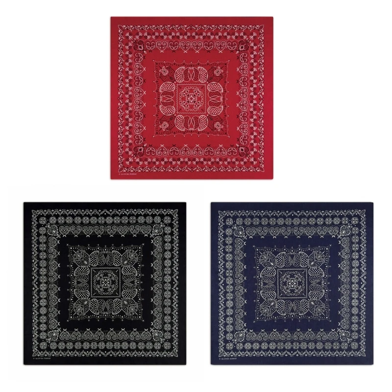 

Unisex Bandana Square Head Scarf Performances Stage Square Head Scarf Dropship