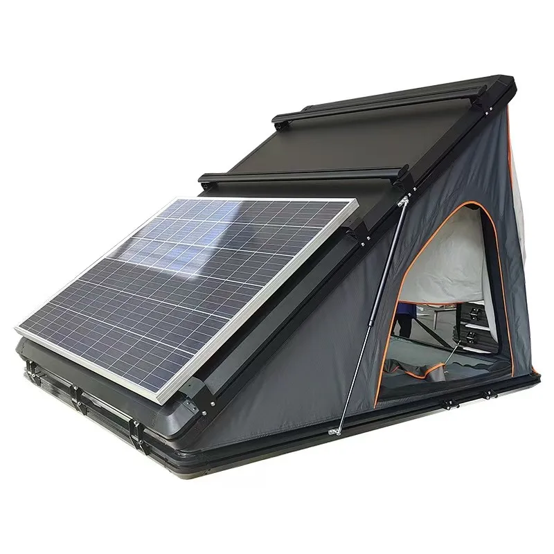 

Factory Price Light Weight Roof Top Tent Aluminum Camping Car Roof Tent Box Hard Shell Rooftop Tent for Car