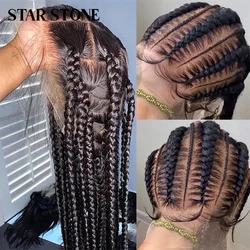 360 Full Lace Wig Human Hair Pre Plucked Straight 30 32Inch Black Brazilian Hair 360 Lace Frontal Wig Human Hair For Black Women