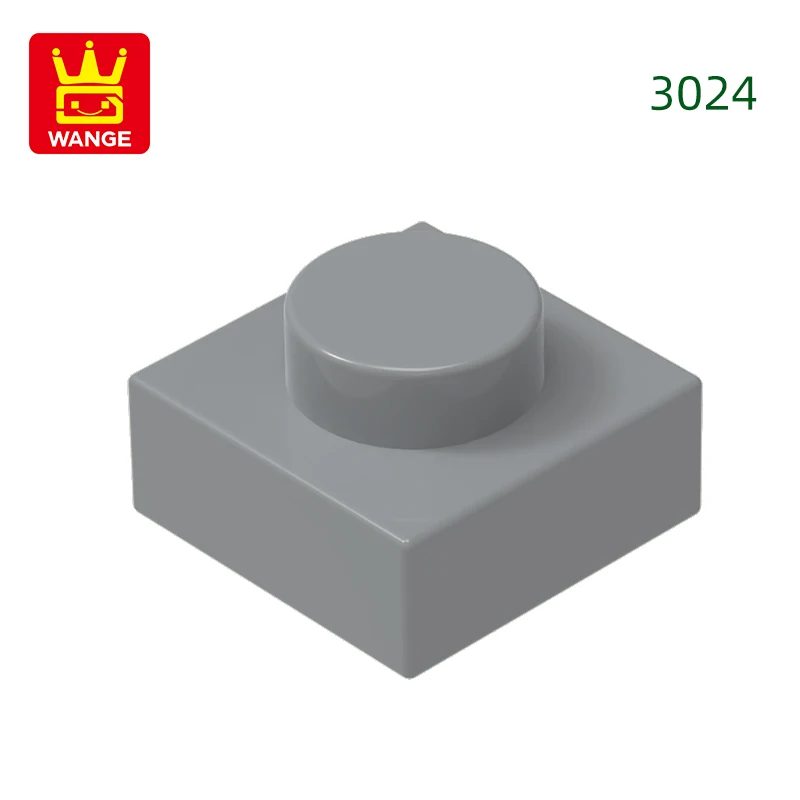 Wange 588Pcs/Lot 3024 1x1 Short 1-Hole Building Blocks Classic Base Parts Compatible with Bricks Children Toys Assembly Gift Box image 3