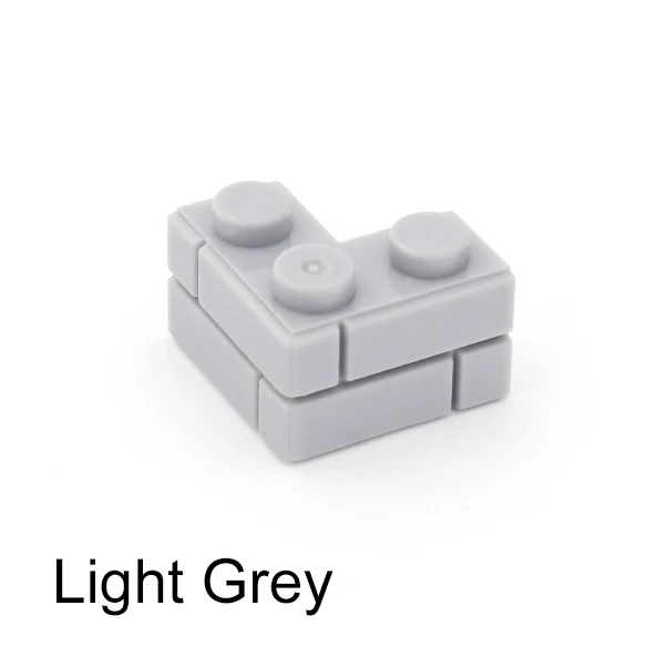 240pcs DIY Building Blocks Thick wall Figures Bricks 1+2 Dots Educational Creative Size Compatible With Brand Toys for Children