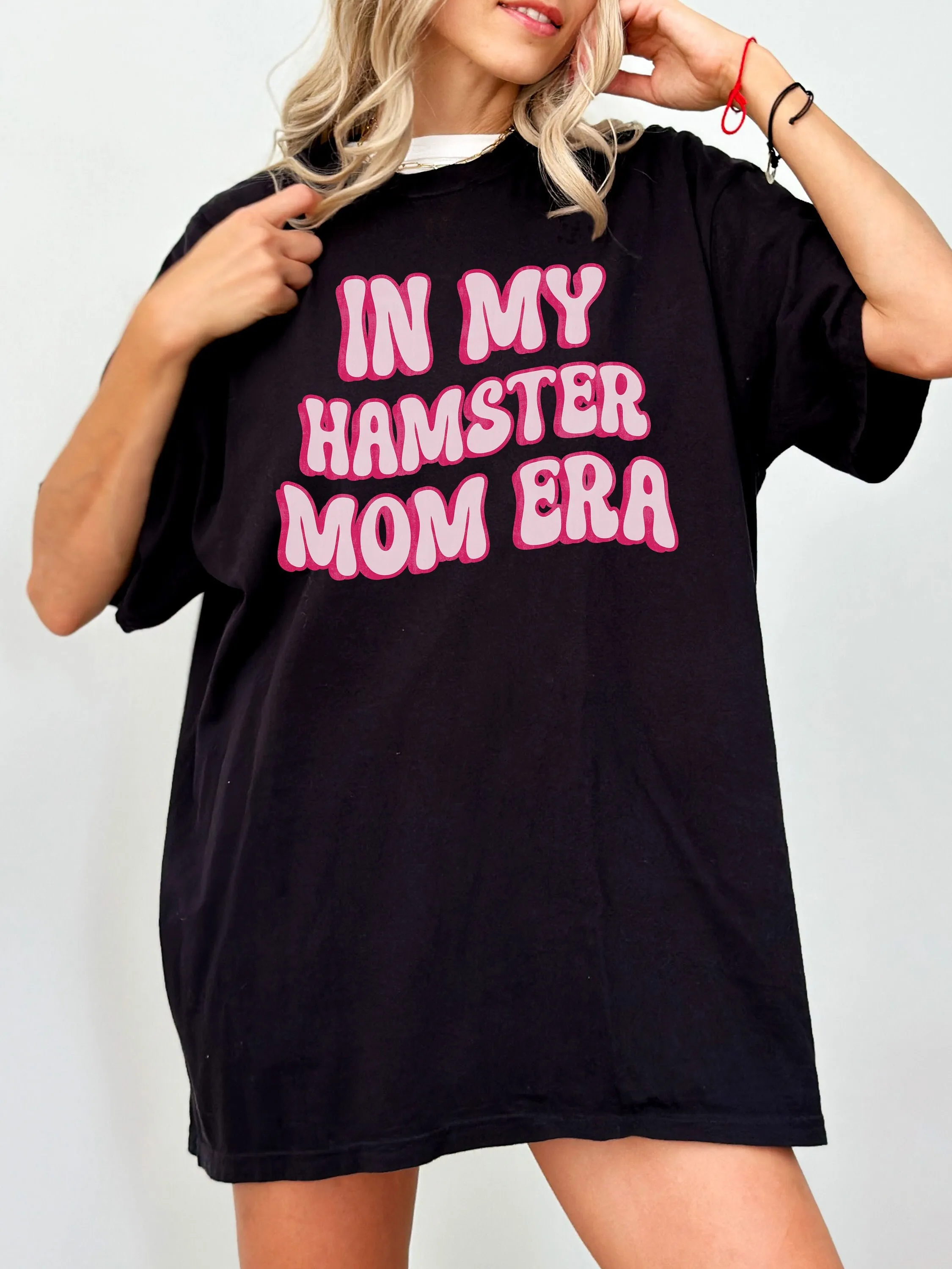 

Футболка «В моей хомяке» с эпорой мамы «Грызун Мама», негабаритный подарок для владельца домашних животных