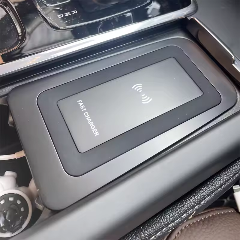 Carregador sem fio do carro para volvo xc90 xc60 s90 v90 s60 v60 c60 carregador de telefone sem fio carregador rápido almofada carregamento titular