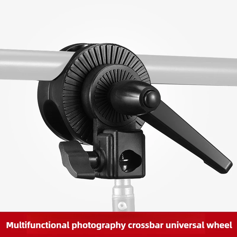

Swivel Dual Head Grip Holder Bracket for Photo Studio Boom Reflector Arm Support Dual Grip Head Angle Clamp Photography pole