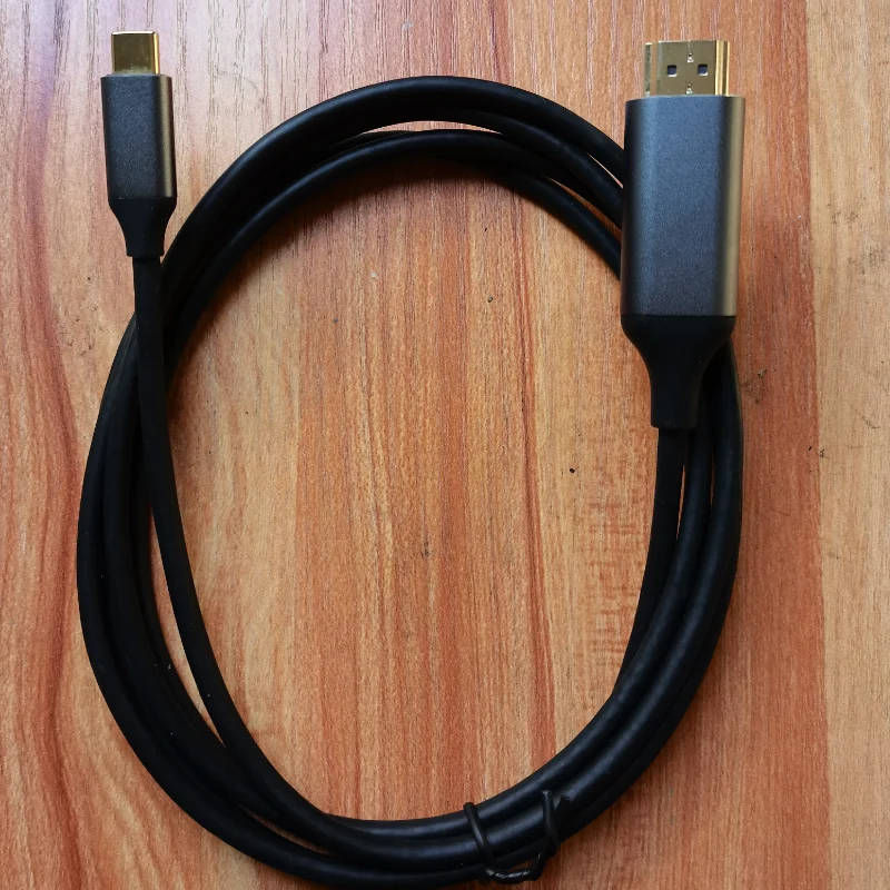 USB C to HDMI-Compatible Cable 4K Type C to HDMI 2.1 Thunderbolt 3 4 to 4K120Hz for MacBook Huawei Mate30