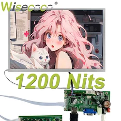 Wisecoco 10.1 Inch Sunlight Readable Display 1280x800 1000 Nits 1200 Nits High Luminance Panel