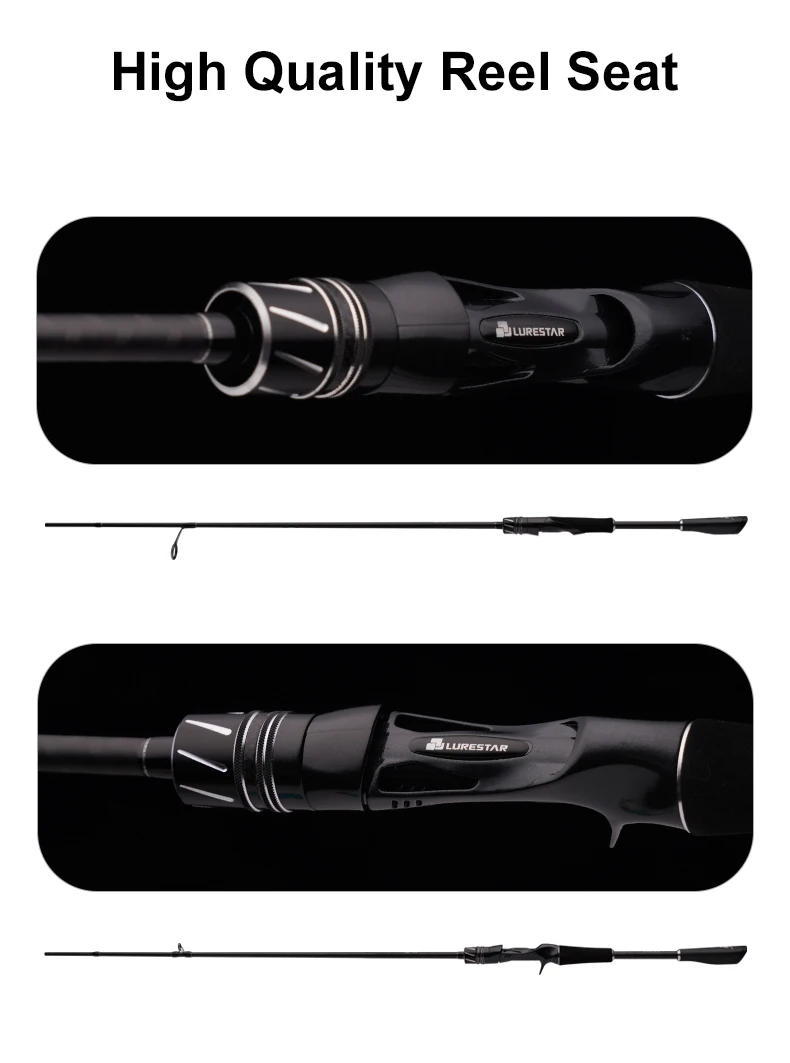 PURELURE JIEKE 9FT Spinning Casting Rod High Carbon Universal Long Throwing Angelrute in FUJI Zubehör Schnell – Detail 6