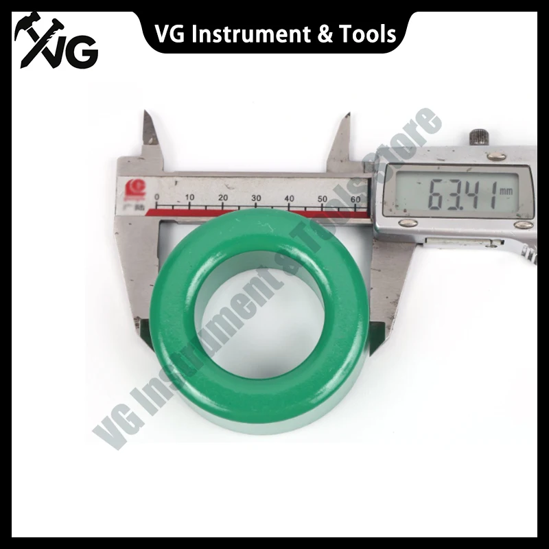 Manganese Zinc Ferrite Magnetic Ring 63*38*20mm PC40 High Conductivity Green Ferrite Core Ring anti-interference Filter Inductor
