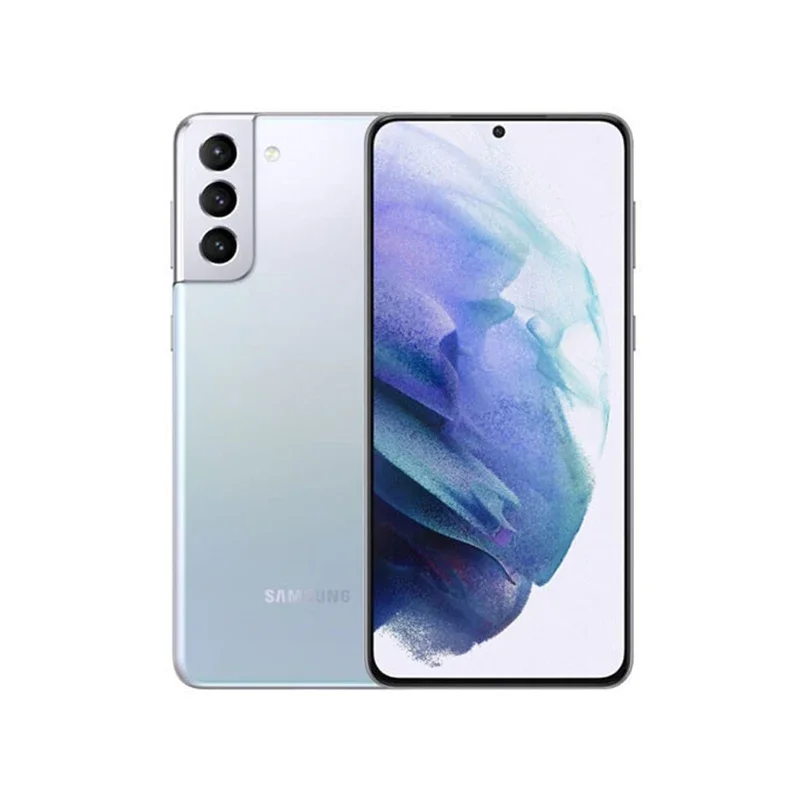 هاتف Samsung Galaxy S21+ 5G RAM 8GB ROM 128GB/256GB هاتف ذكي 6.7 بوصة 120 هرتز معدل تحديث 64MP 4800mAh هاتف مستعمل