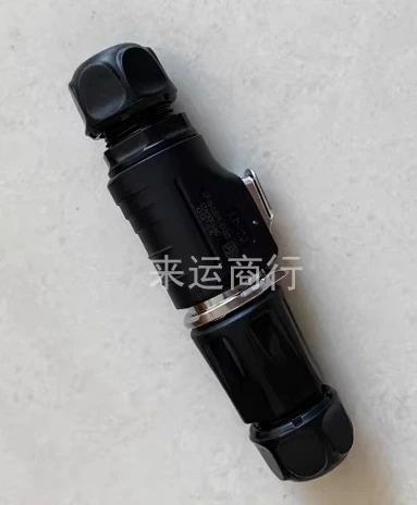 Scissor forklift handle plug, five pin round head male and female connector, high-altitude crane lift