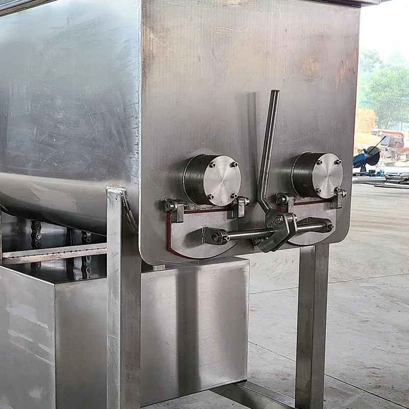 Horizontal Commercial China Stainless Steel 100L 70L 50L 100KG Sausage Stuffing Mixer Pork Meat Mix Machine