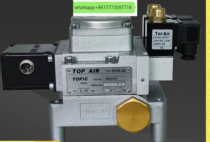 Double solenoid valve DVX-20, pneumatic clutch safety valve DVX-15 for lifting punch press