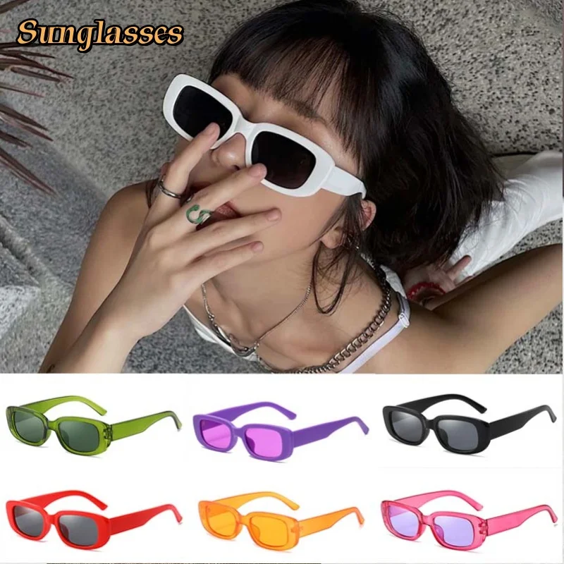 

Luxury Vintage UV400 Sun Glasses Retro Small Frame Sunglasses for Men and Women Glasses with UV Protection Street Photography