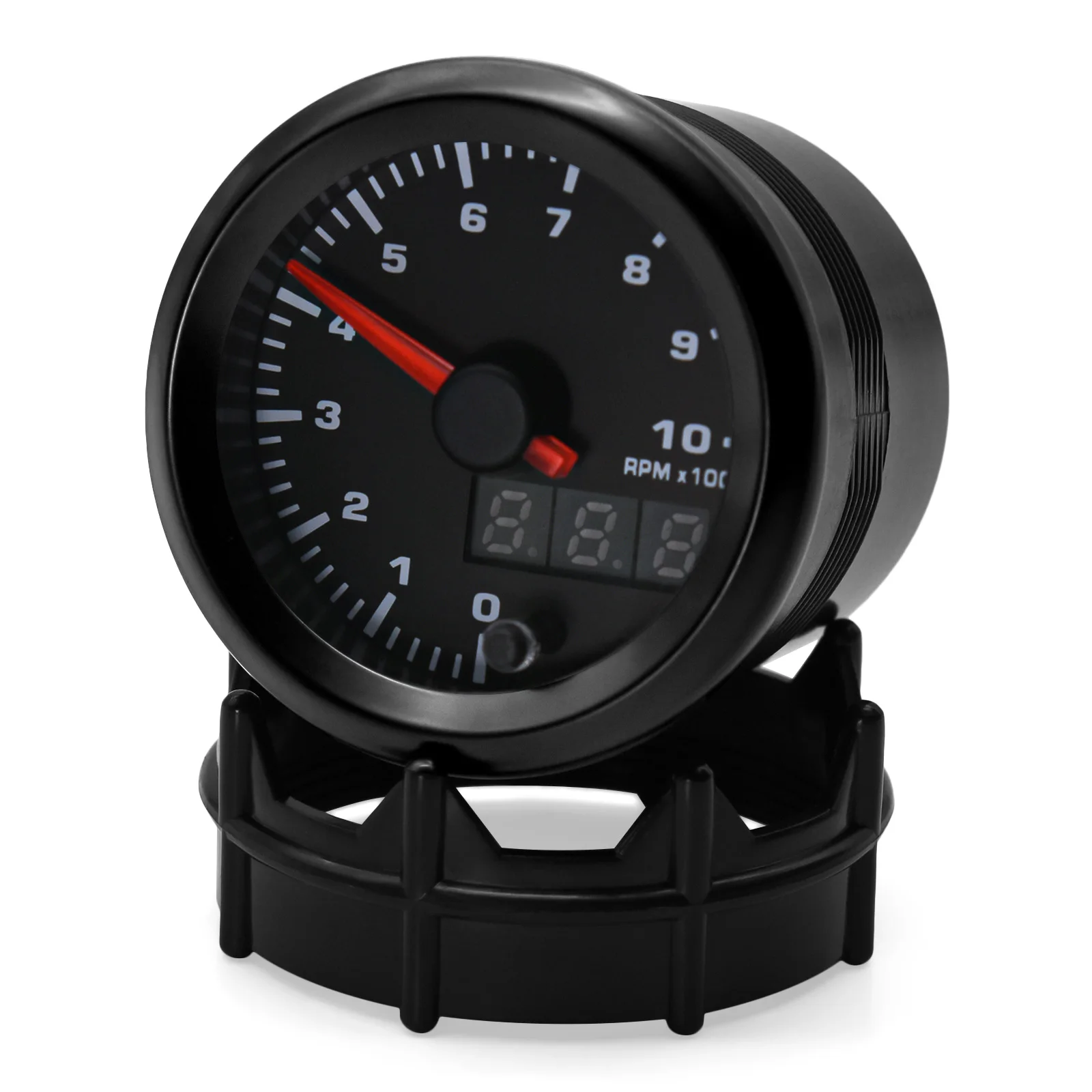 مقياس سرعة دوران بإضاءة خلفية ليد للسيارة ، قطع غيار السيارات ، 0-1.8 دورة في الدقيقة ، 52 مقياس ، 7 ألوان ، ملحقات السيارات #6