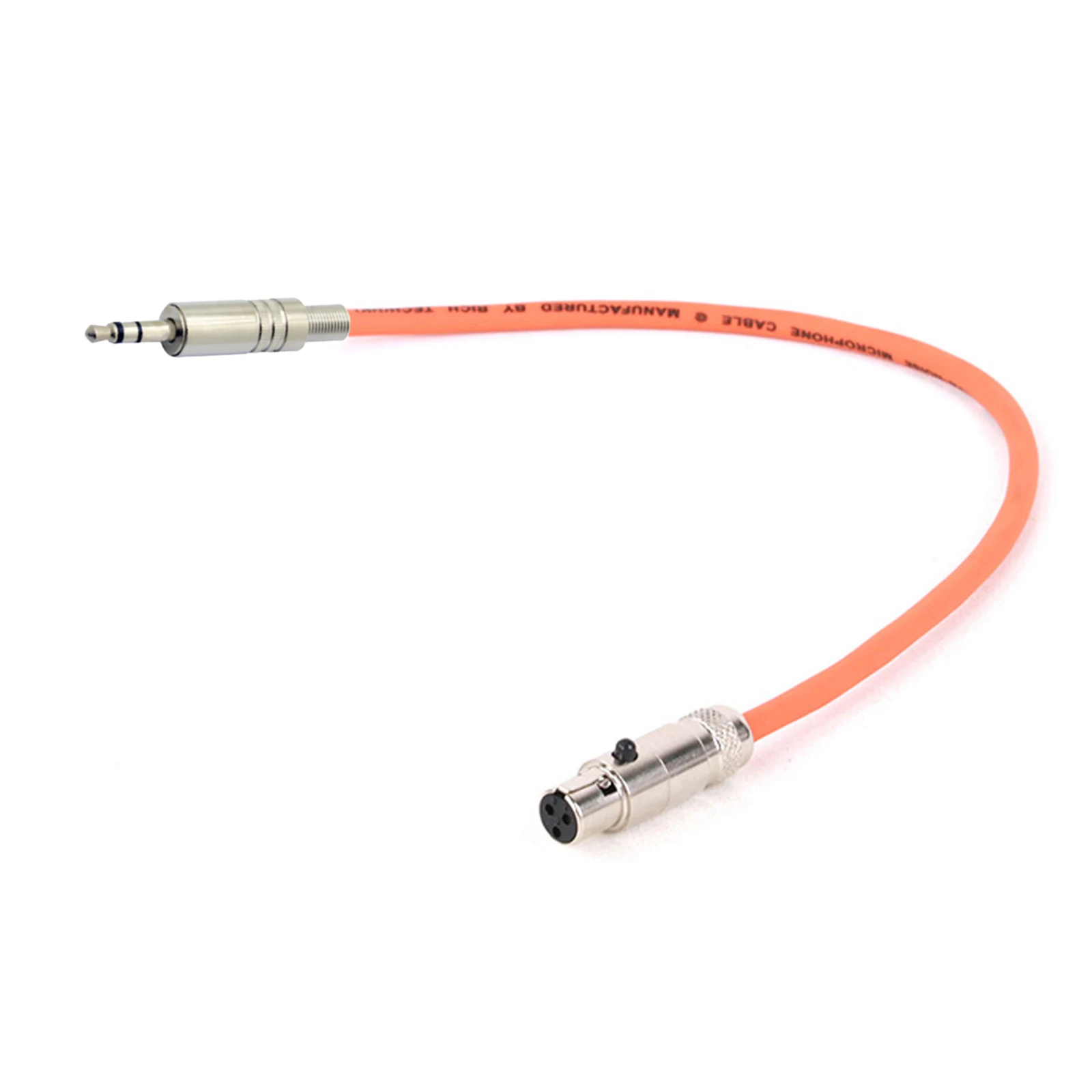 GuerGuo 3-Pin Mini XLR to Jack 3.5mm Plug Stereo Audio 1/8\