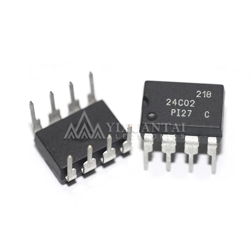 

10pcs/Lot AT24C02-10PI-2.7 24C02PI27 DIP8 IC EEPROM 2KBIT I2C 400KHZ 8DIP New Original