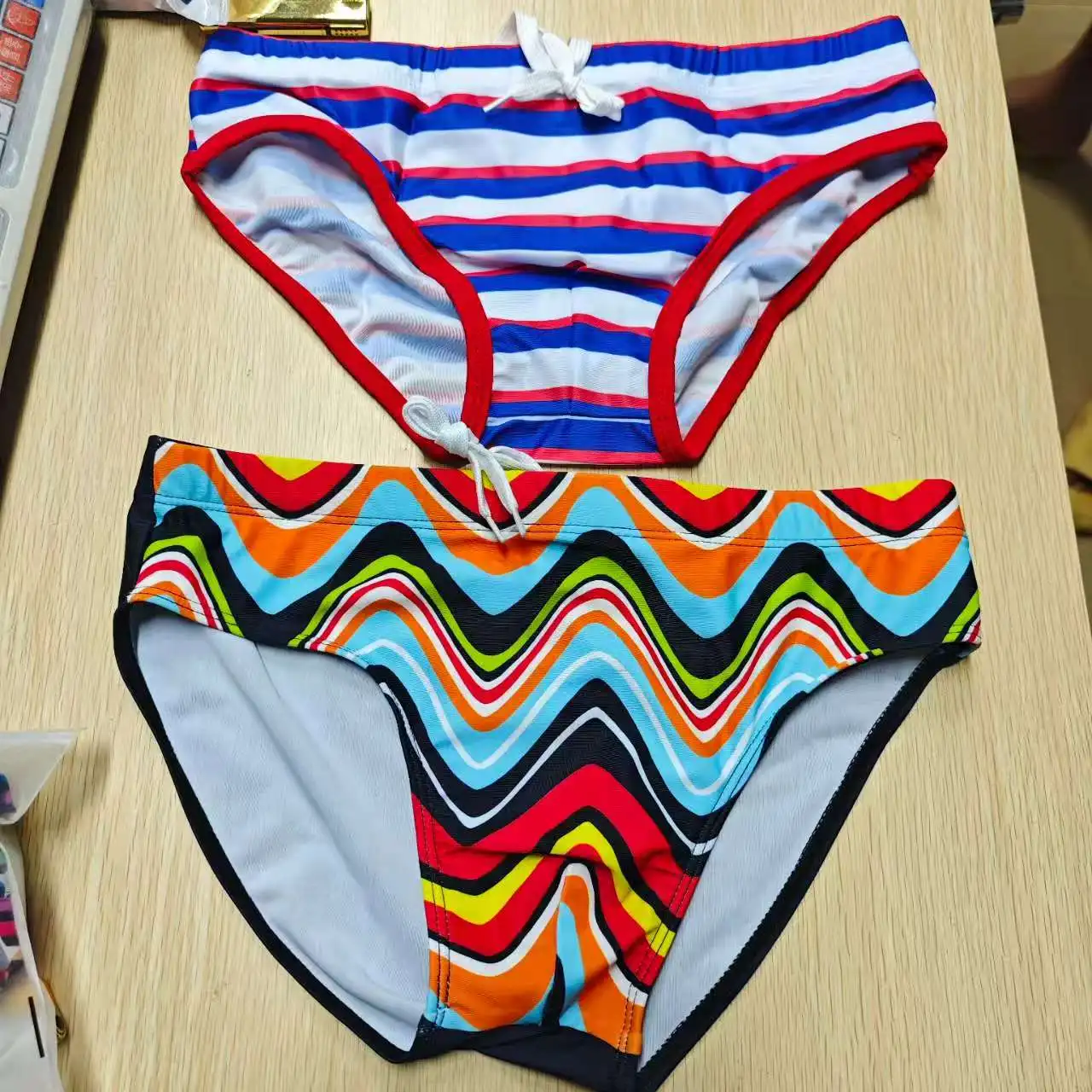 Shorts rise triangular cup swimming trunks trend sports quick-drying swimming trunks professional swimsuit10010zb-10031-10080