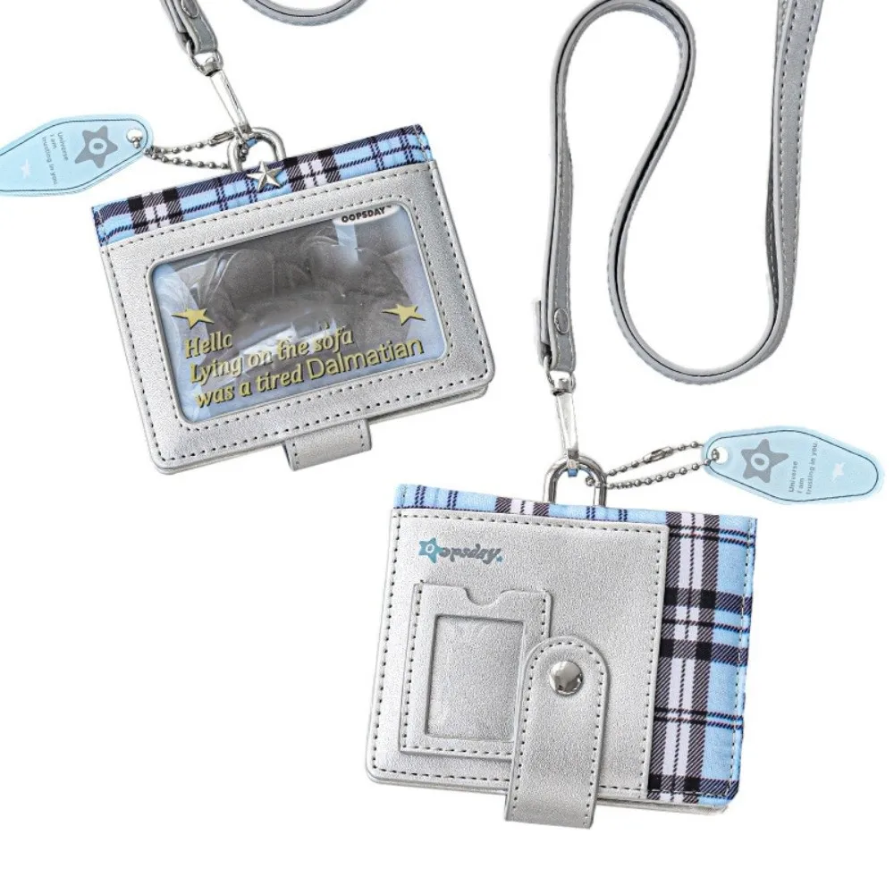 Borsa per carte scozzese alla moda Custodia per carte casual versatile portatile Zero Wallet