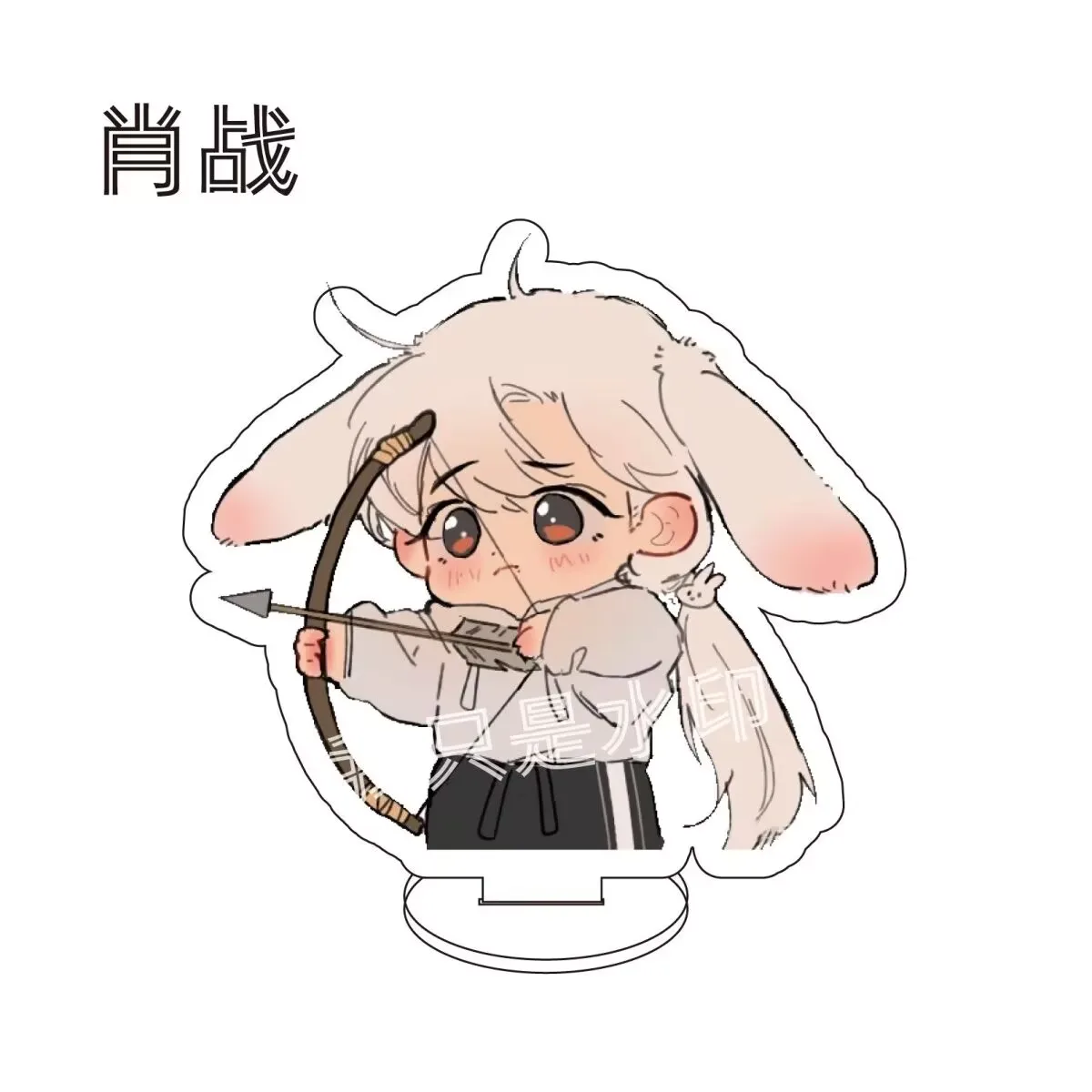 

Милая Q-версия звезды Сяо Чжань, набор настольных украшений на базе манги, акриловые подарки для друзей и занятий