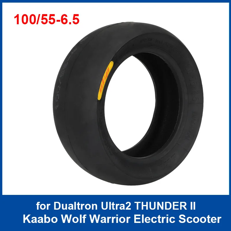 

Ulip 100/55-6.5 Semi-Hot Melt Tire Athletic Tubeless Tire for Dualtron Ultra 2/Kaabo Wolf Warrior Scooter 11 Inch Tyre Replace