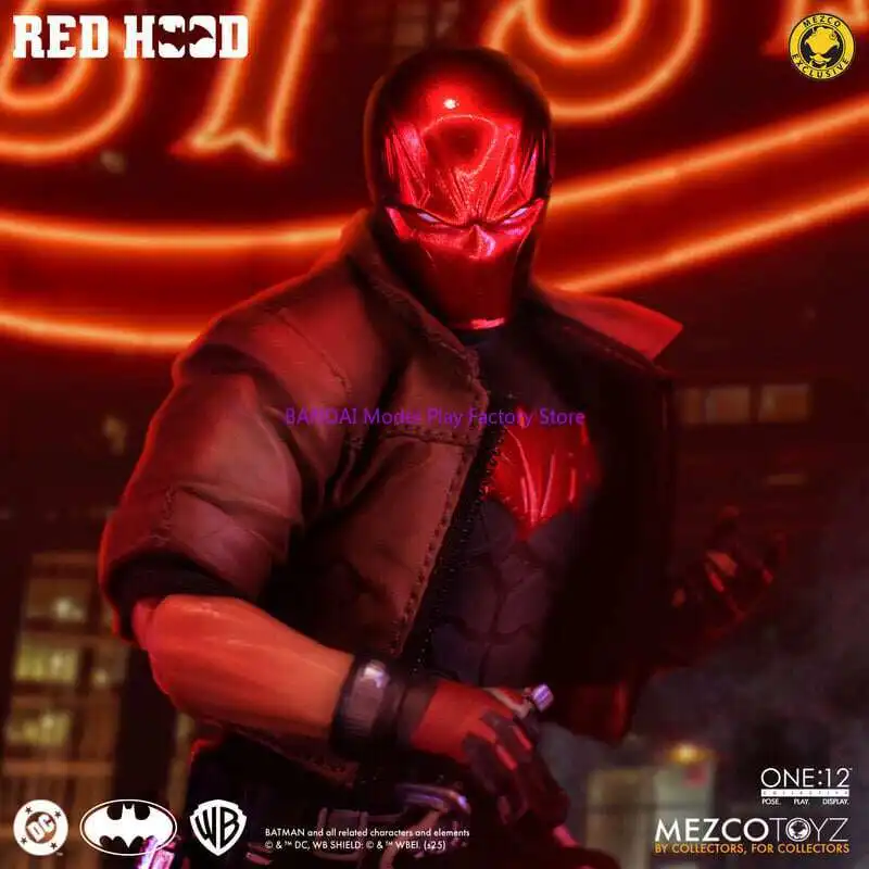 1/12 Scale Authentic Mezco 76224 Red Hood Ant-Man Action Figure Seven Inches Batman Police Officer Statue Collectible Toy Gift - view 3