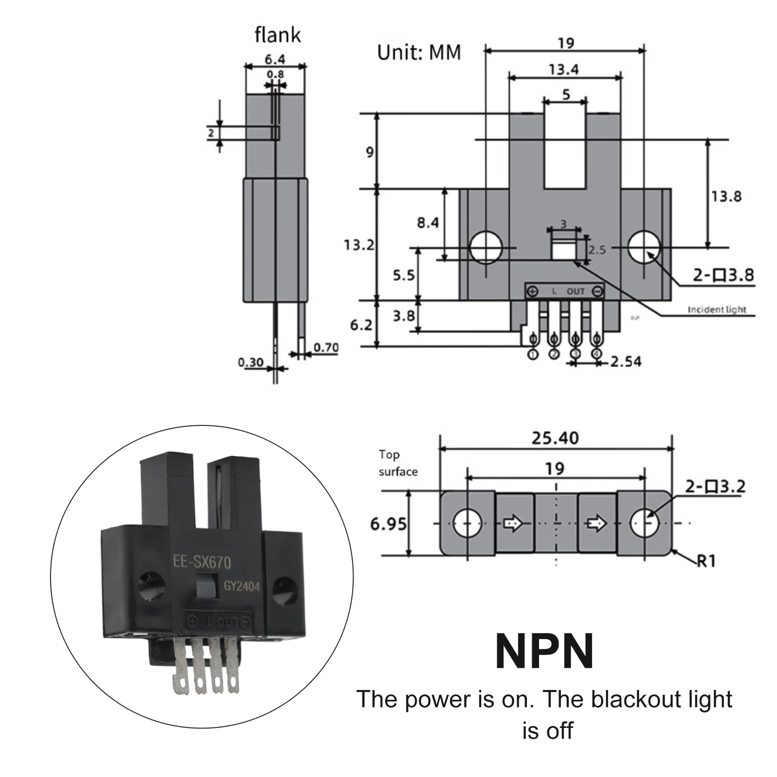 Printing Industry Slot Type Switch Slot Type Switch Shielding Layer Slot Type Switch Conveying Equipment Detection Distance