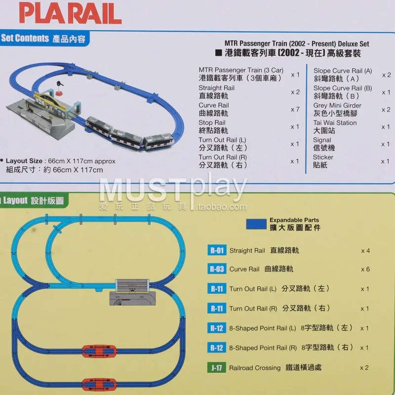 TOMICA Hong Kong MTR Riel de alta velocidad Tuen Ma Line Premium Set Escena de vía de tren, juguetes de regalo para niños mayores de tres años.