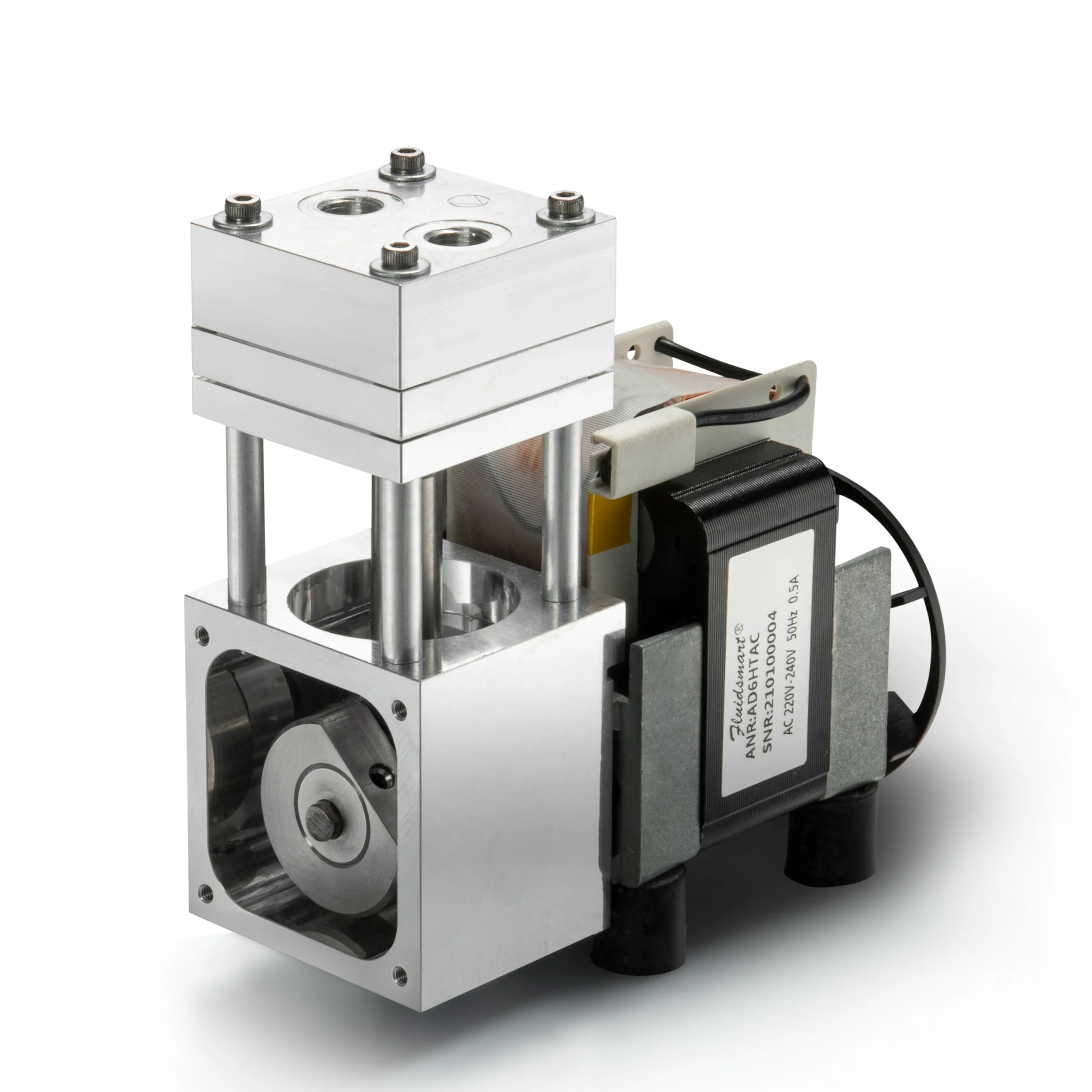 Pump Stainless Steel Diaphragm Pump China Factory WholesaleFluidsmart AD6HTAC Micro Vacuum Pump Ac Oilless Vacuum