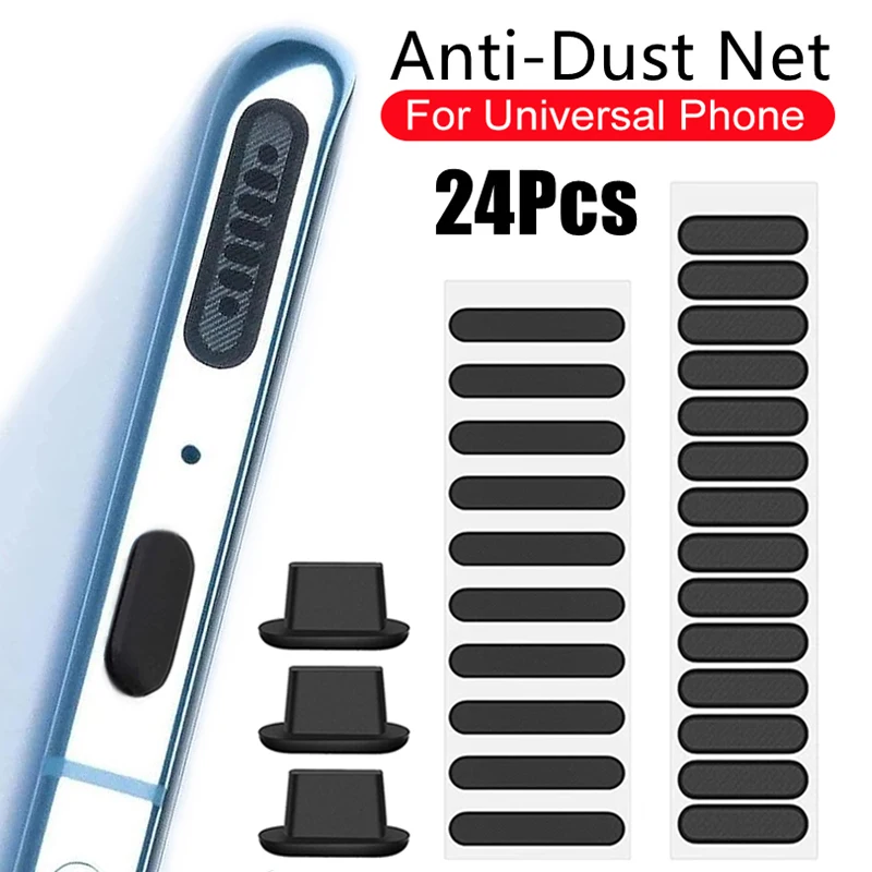 Mobile Phone Dustproof Net Stickers Speaker Mesh Anti Dust Mesh Charging Port Dust Plug For iPhone Samsung Huawei Cleaner Kit