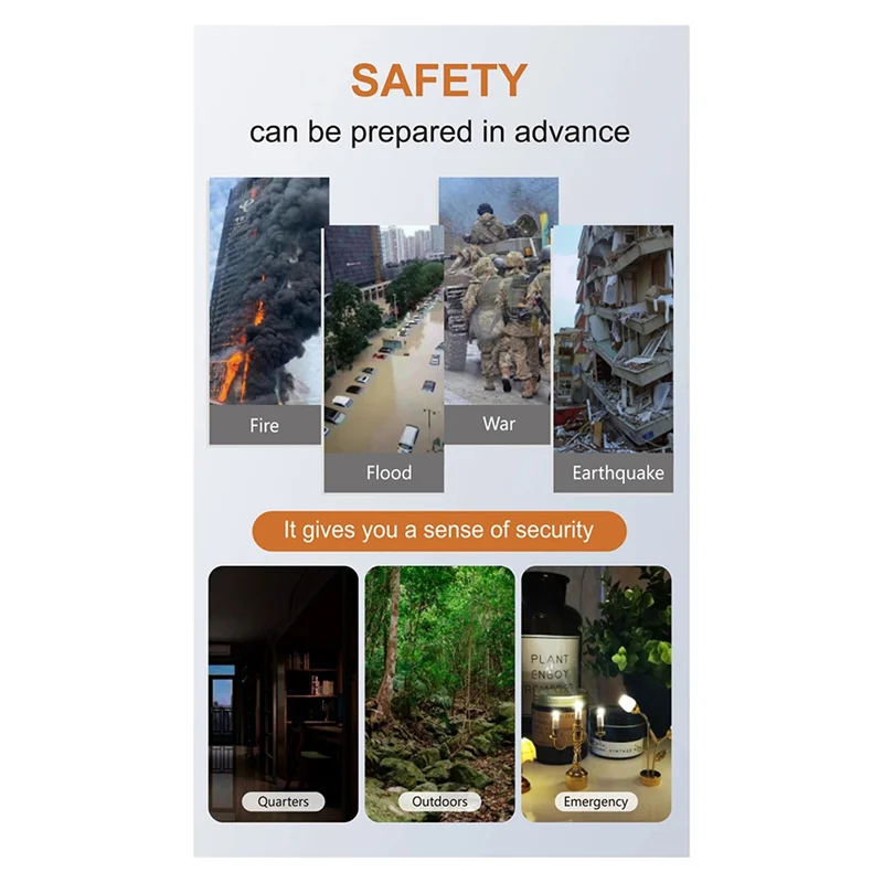 

Y22A-FM Radio Outdoor Hand Crank Emergency Radios Receiver 3000Mah Bluetooth Speaker Flashlight Support SOS Power Bank TF