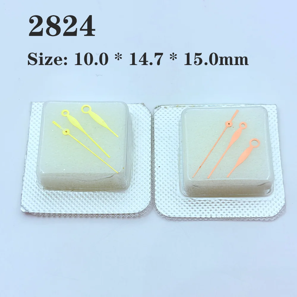 Watch Accessories Pointer Suitable for 2824-2 Movement  Watch Hands Hour Minute Second Hand 10.0 * 14.7 * 15.0mm